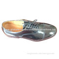 Men's Dress Leather Shoe, Cow Leather Sole, All Leather Upper, Comfortable InsoleNew